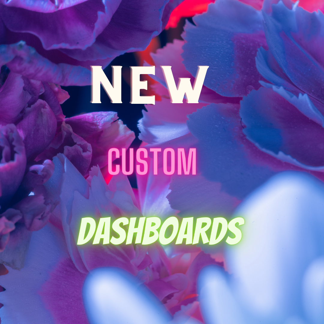 Custom Dashboards powered by AI!